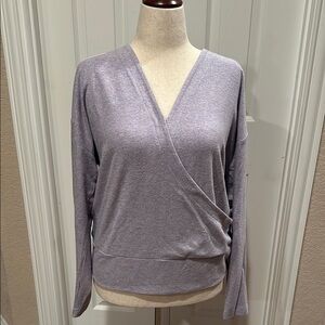 White House Black Market Gray Sweater